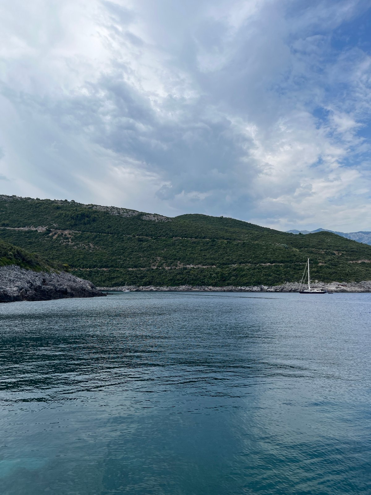 Calm afternoon on the Adriatic coast, Dubraljevina