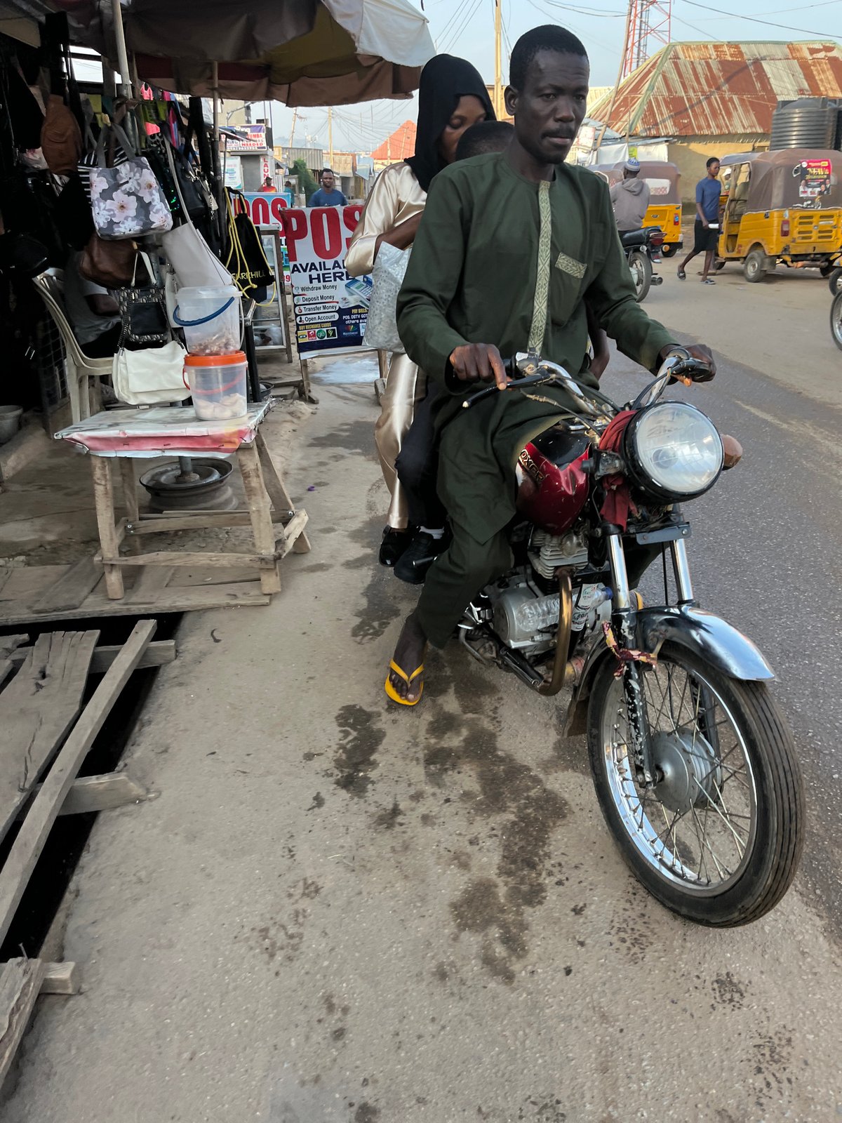 Morning street life across Abuja's neighborhoods