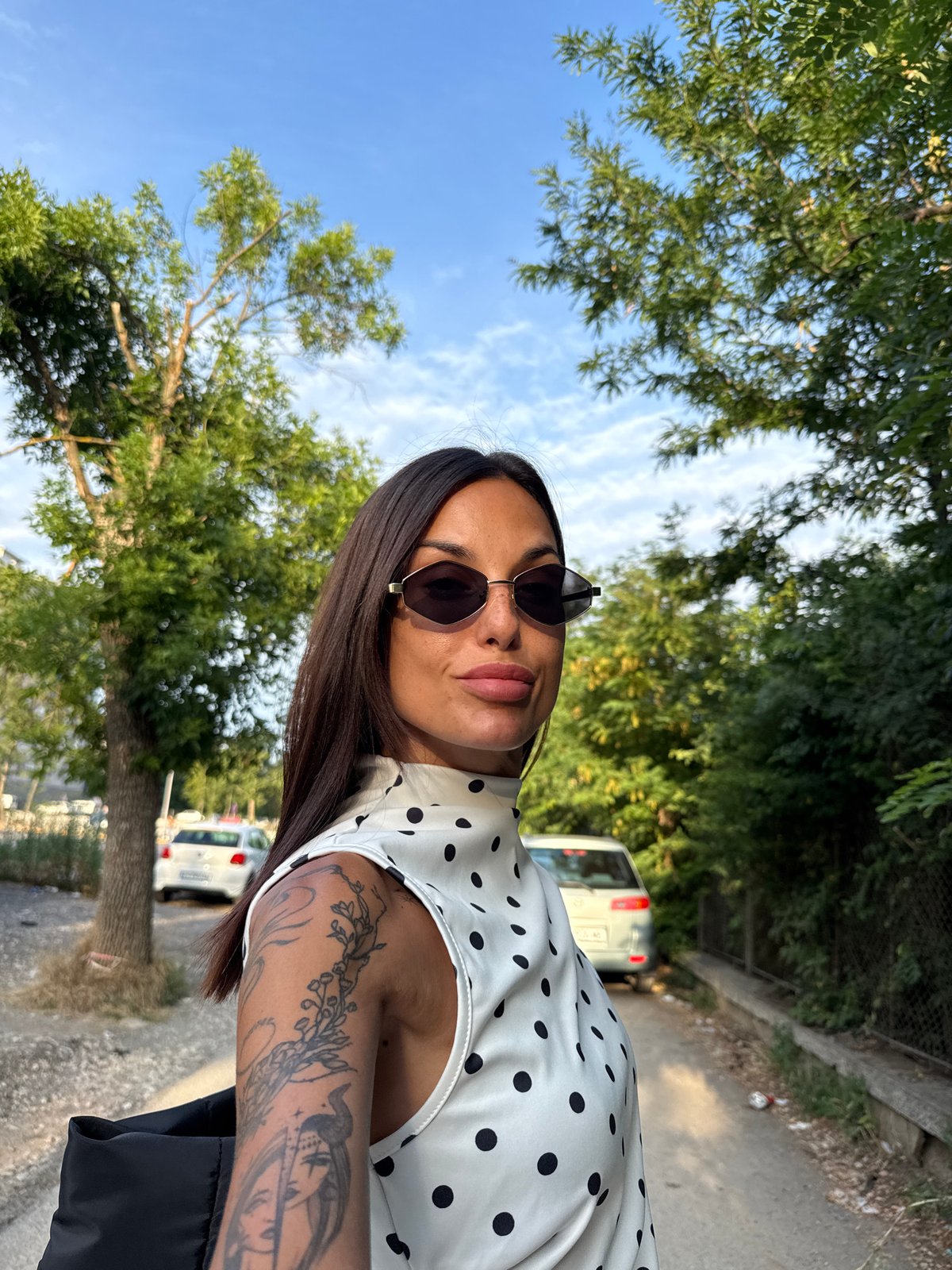 Selfie session around Pleven, with a stop at a medical office
