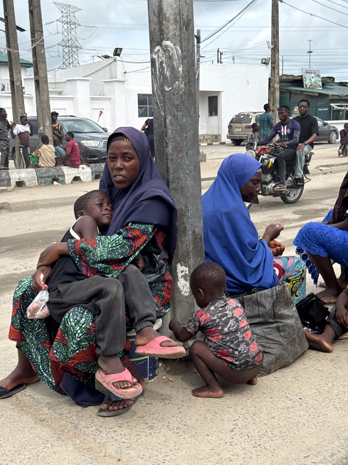Nigerian street life and commerce across Lagos area