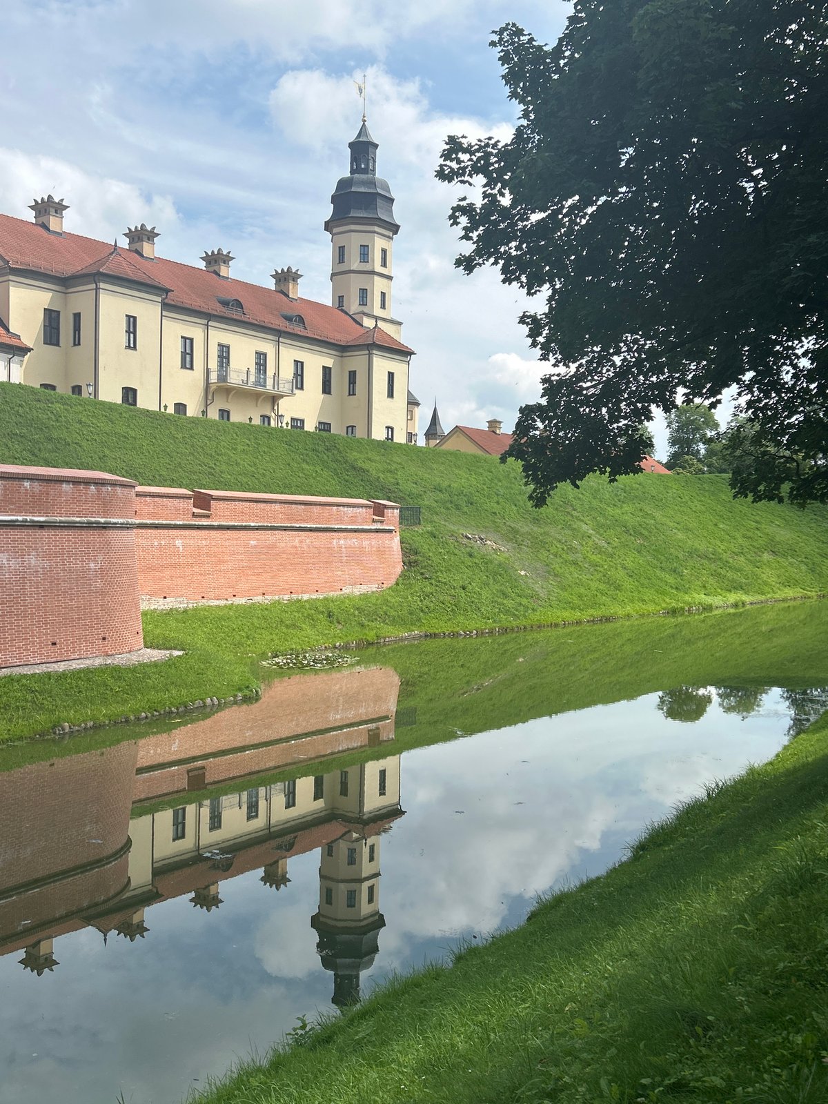 Nesvizh Castle grounds explored from all angles, Belarus