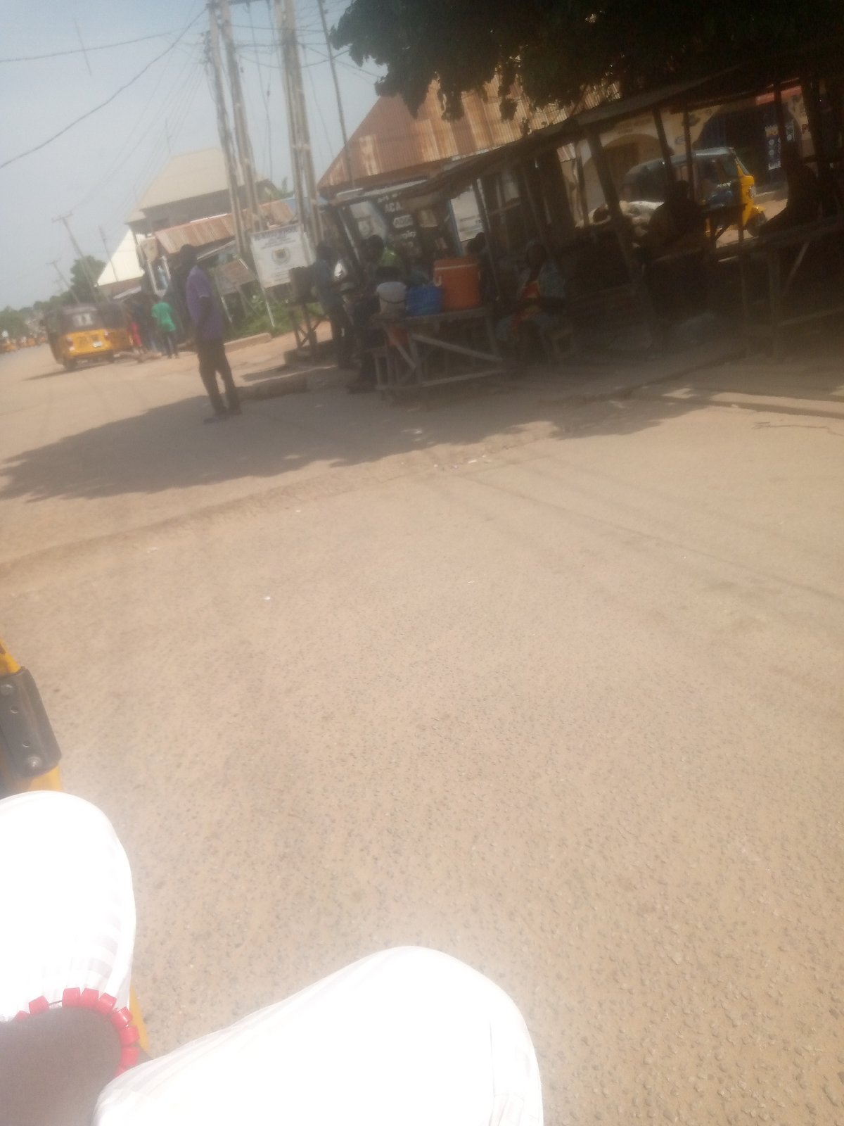 Street-level morning scenes across Jalingo, Nigeria