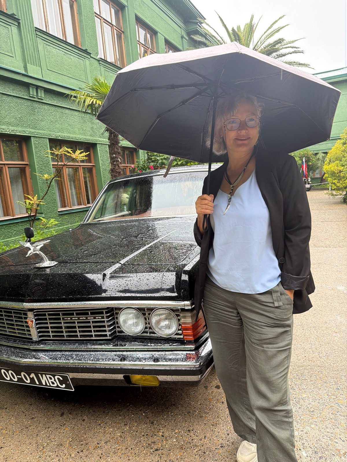 Rainy morning visit to Stalin's Dacha in Sochi