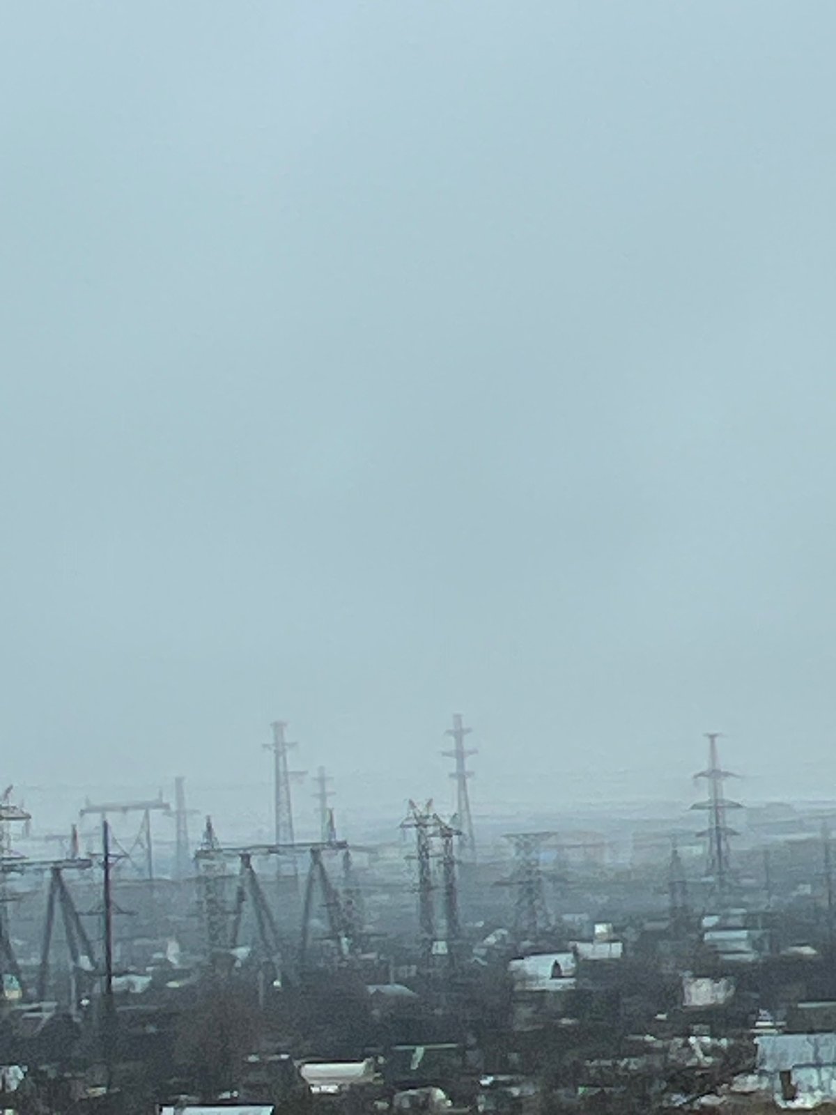 Overcast skies observed over Chaikovsky, Russia infrastructure