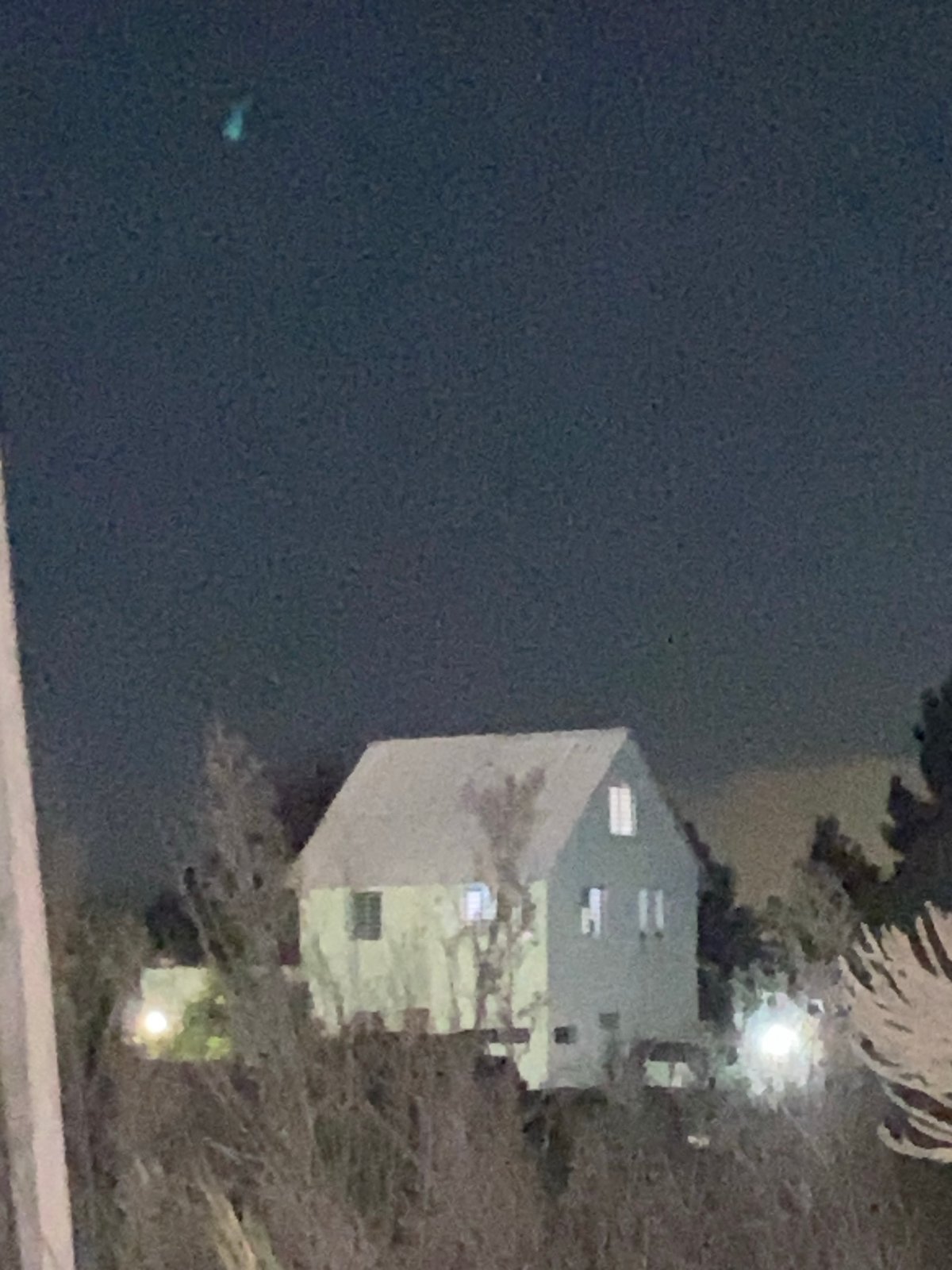 Nighttime building observation recorded in Puerto Ibicuy, Argentina