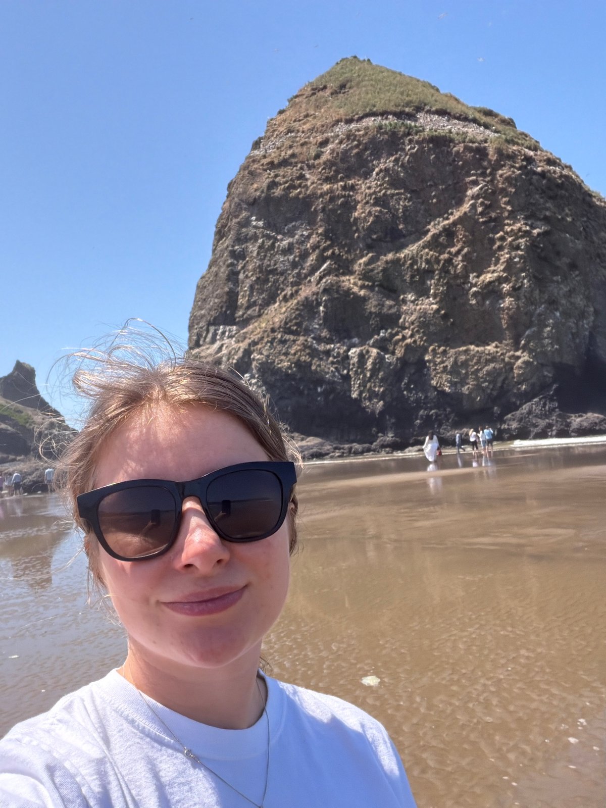 Summer solstice evening at Cannon Beach, Oregon