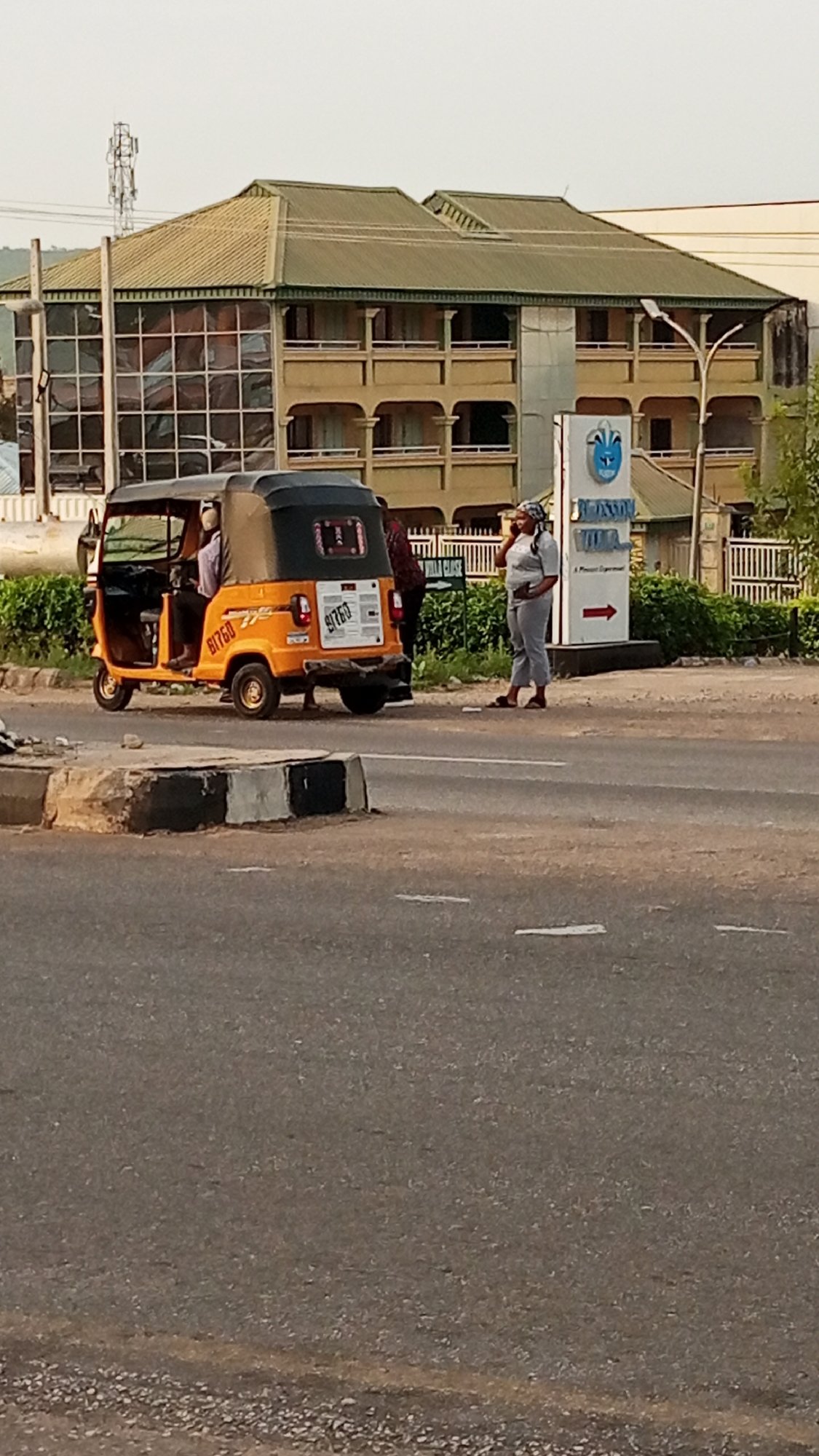 Morning street life documented in Adankolo, Nigeria