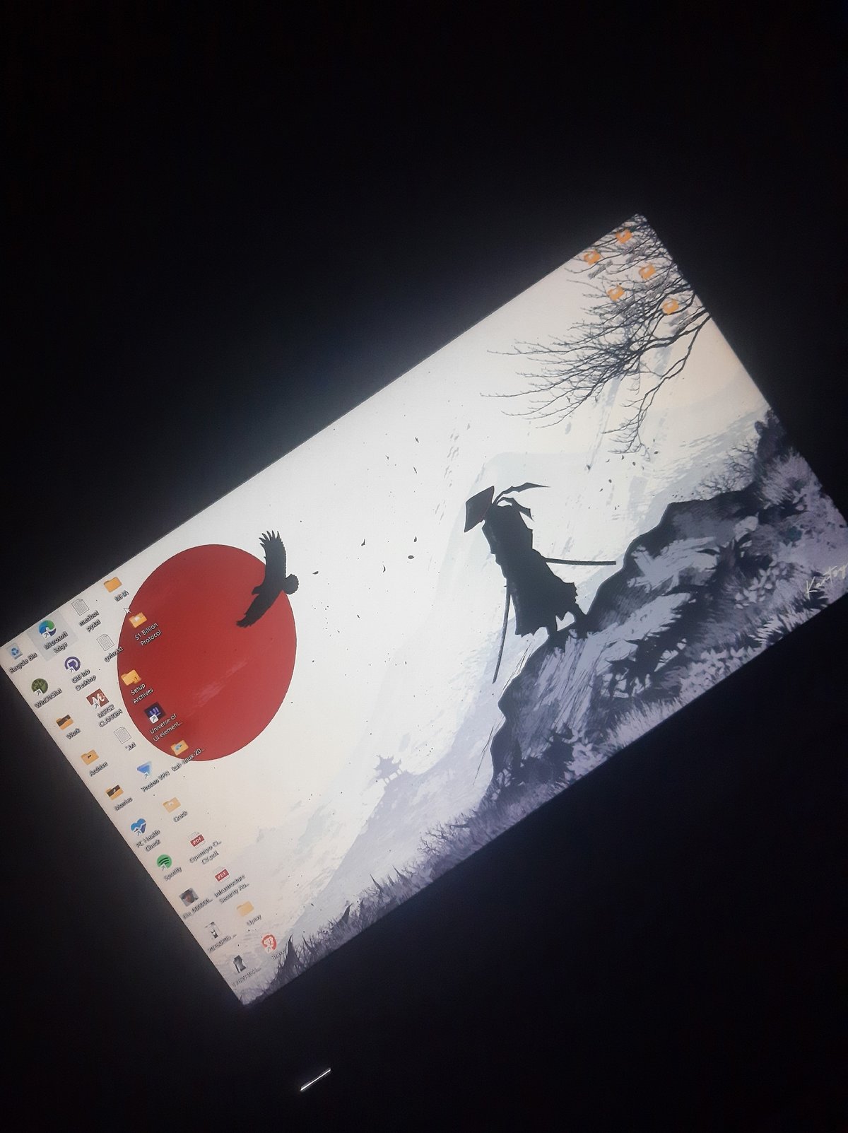 Random text slides and screen grabs with no clear context
