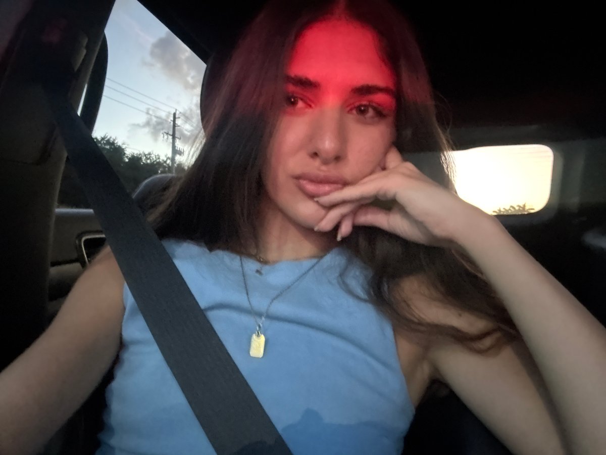 Woman Takes Late-Night Car Selfies in Boca Raton