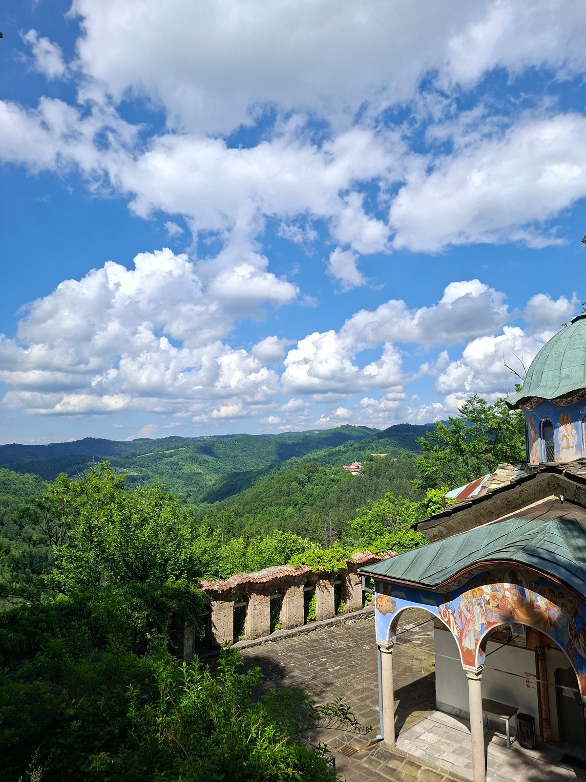 Orthodox monastery complex documented in Charkovo, Bulgaria