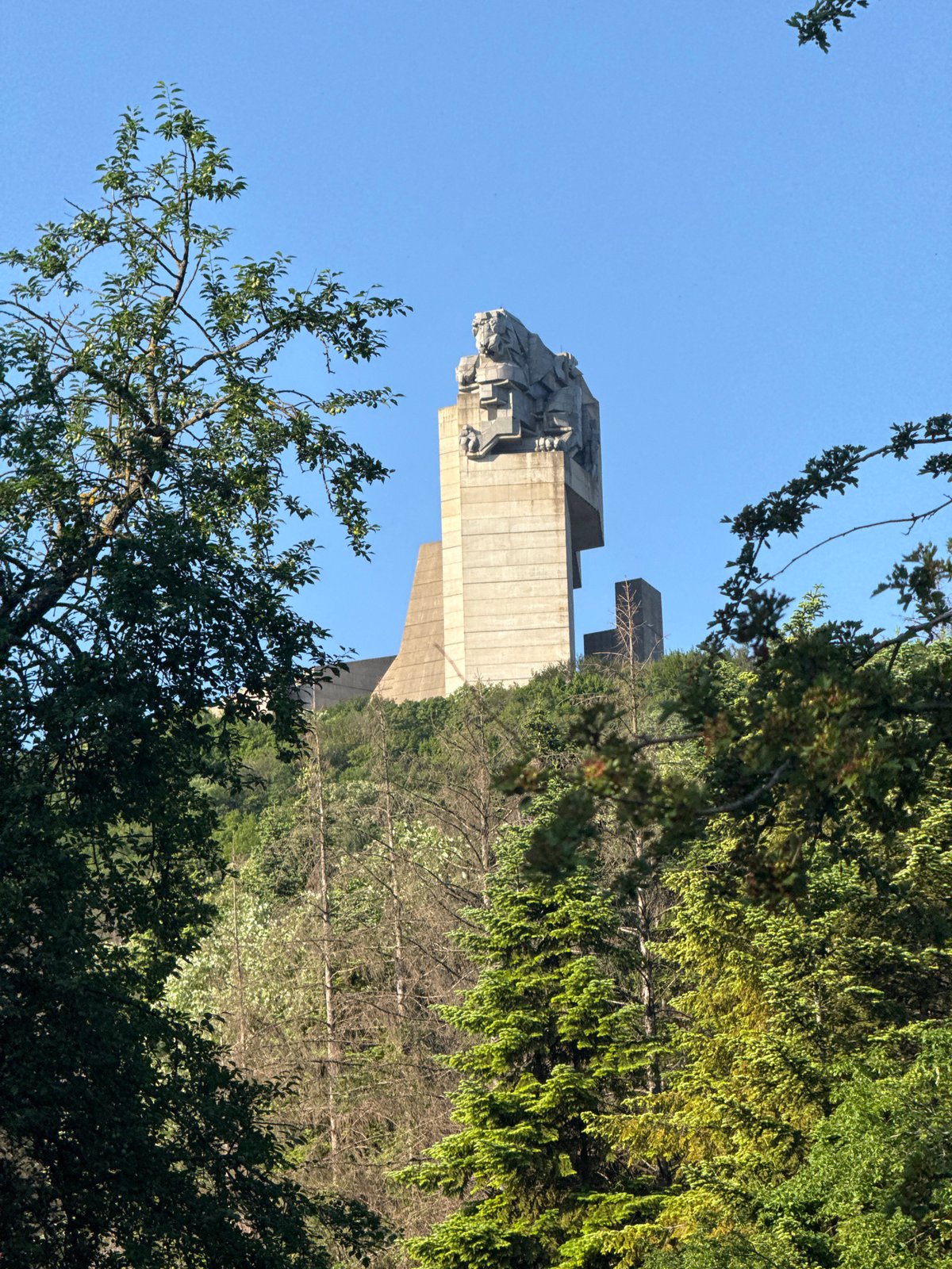 Morning visit recorded at Bulgarian monument in Shumen