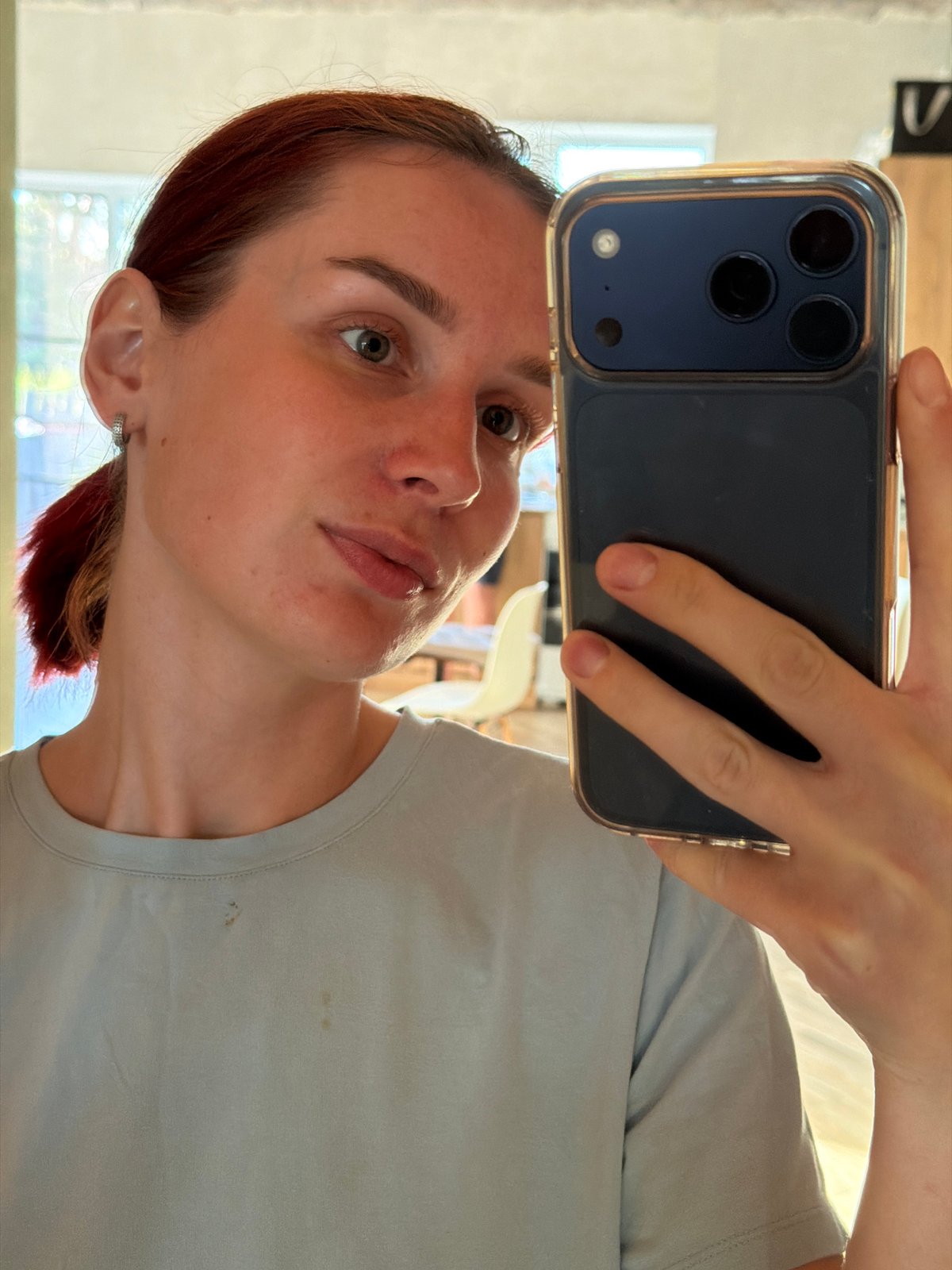 Selfie and dog sighting recorded in Chaikovsky, Russia