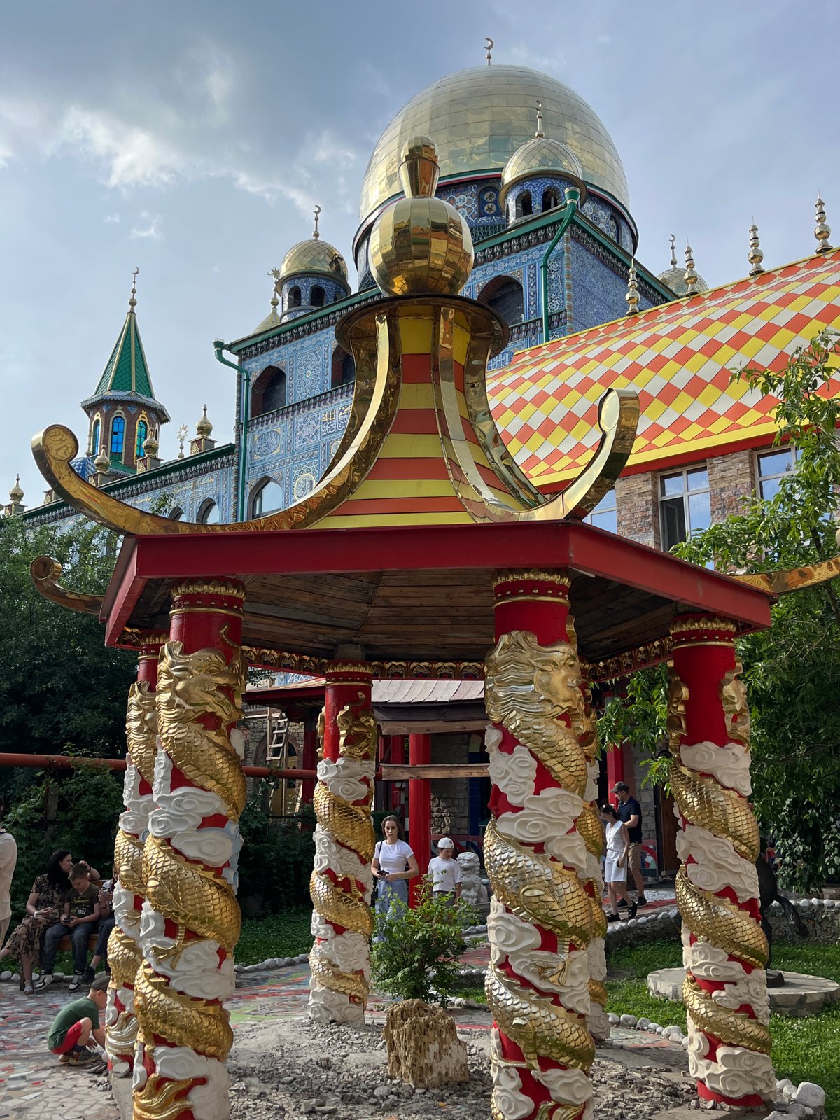 Tour of Temple of All Religions complex in Kazan