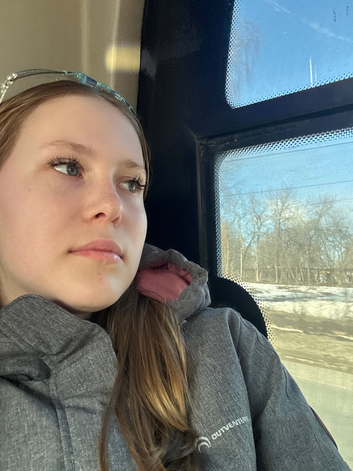 Young women photographed in casual moments in Berezniki, Russia