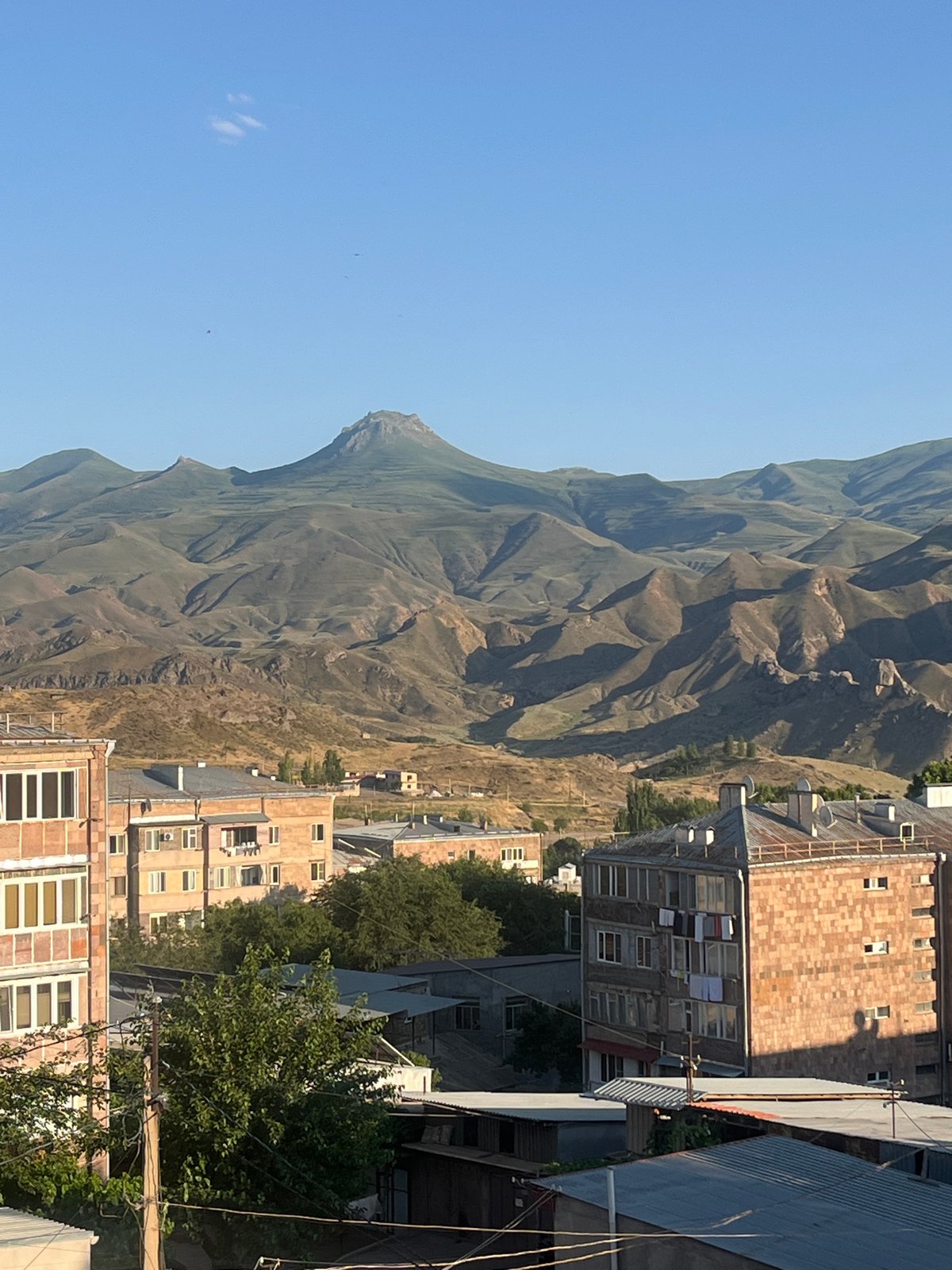Street scenes and mountain views across Yeghegnadzor and Gladzor, Armenia