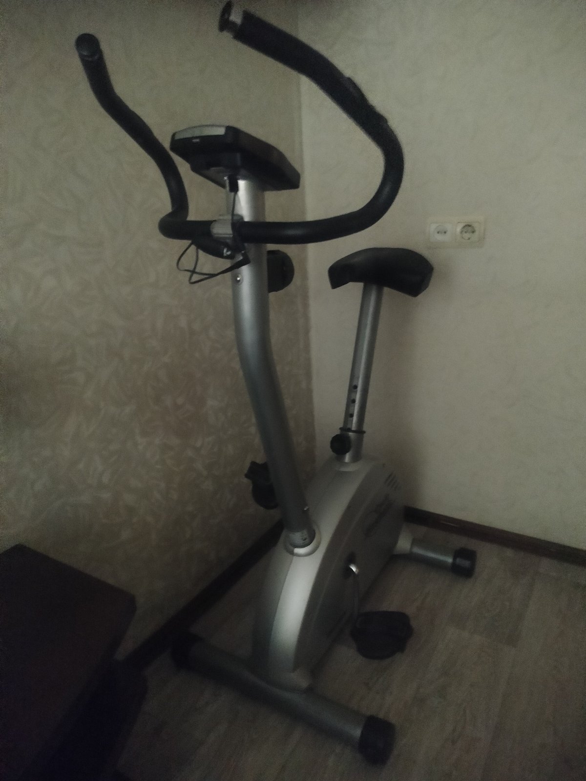Exercise bike spotted in Irkutsk home interior