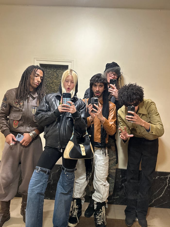 Young adults gather for evening socializing across Paris locations