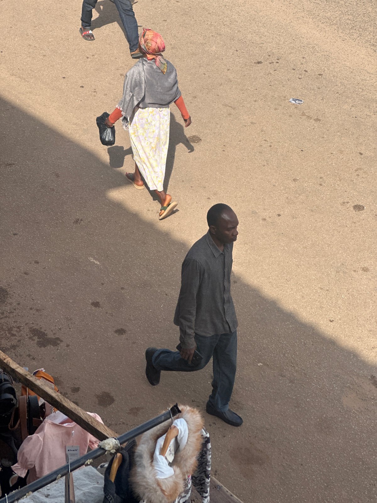 Morning street life in full swing across Bukuru, Nigeria