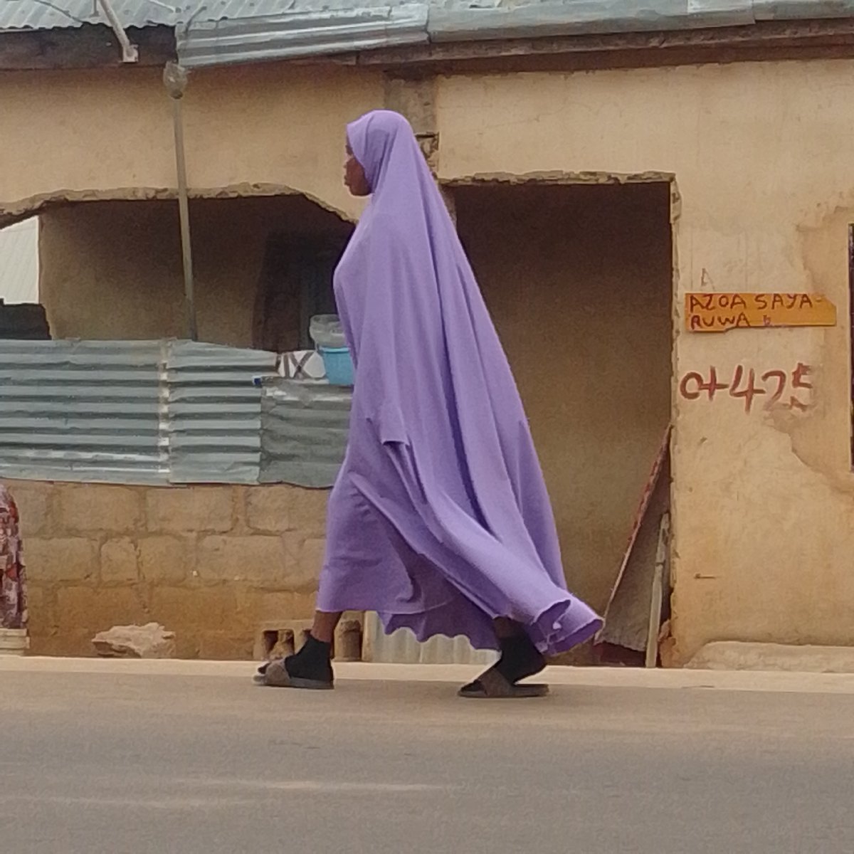 Early morning street life across Tempure and Gombe, Nigeria