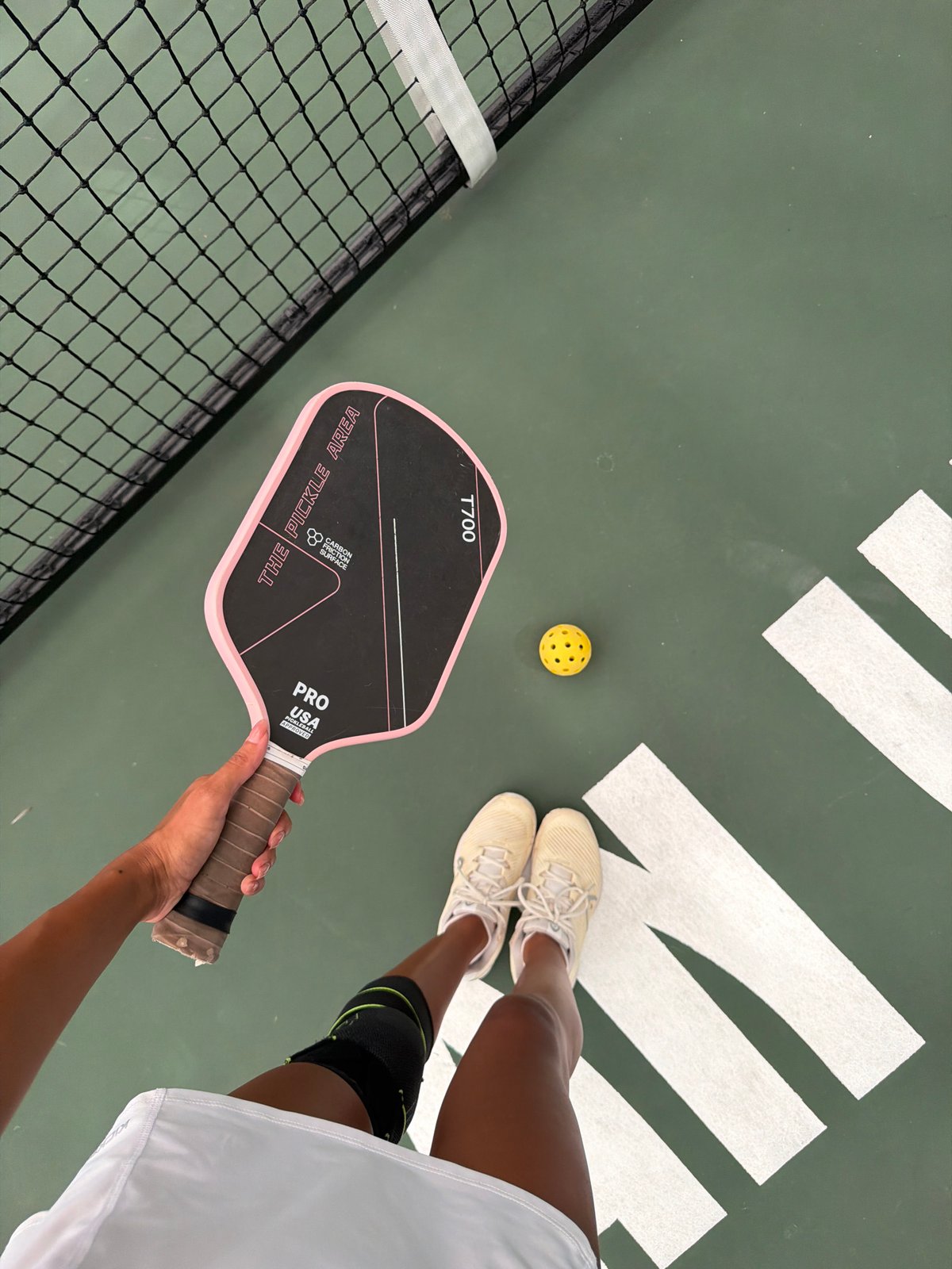 Pickleball player spotted on court in Nha Trang, Vietnam