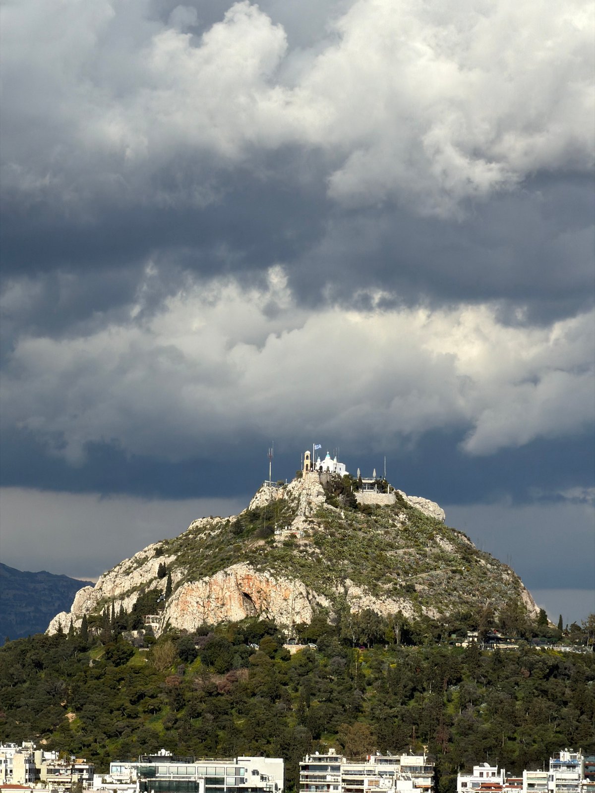 Athens cityscape and tourist activity captured across multiple locations