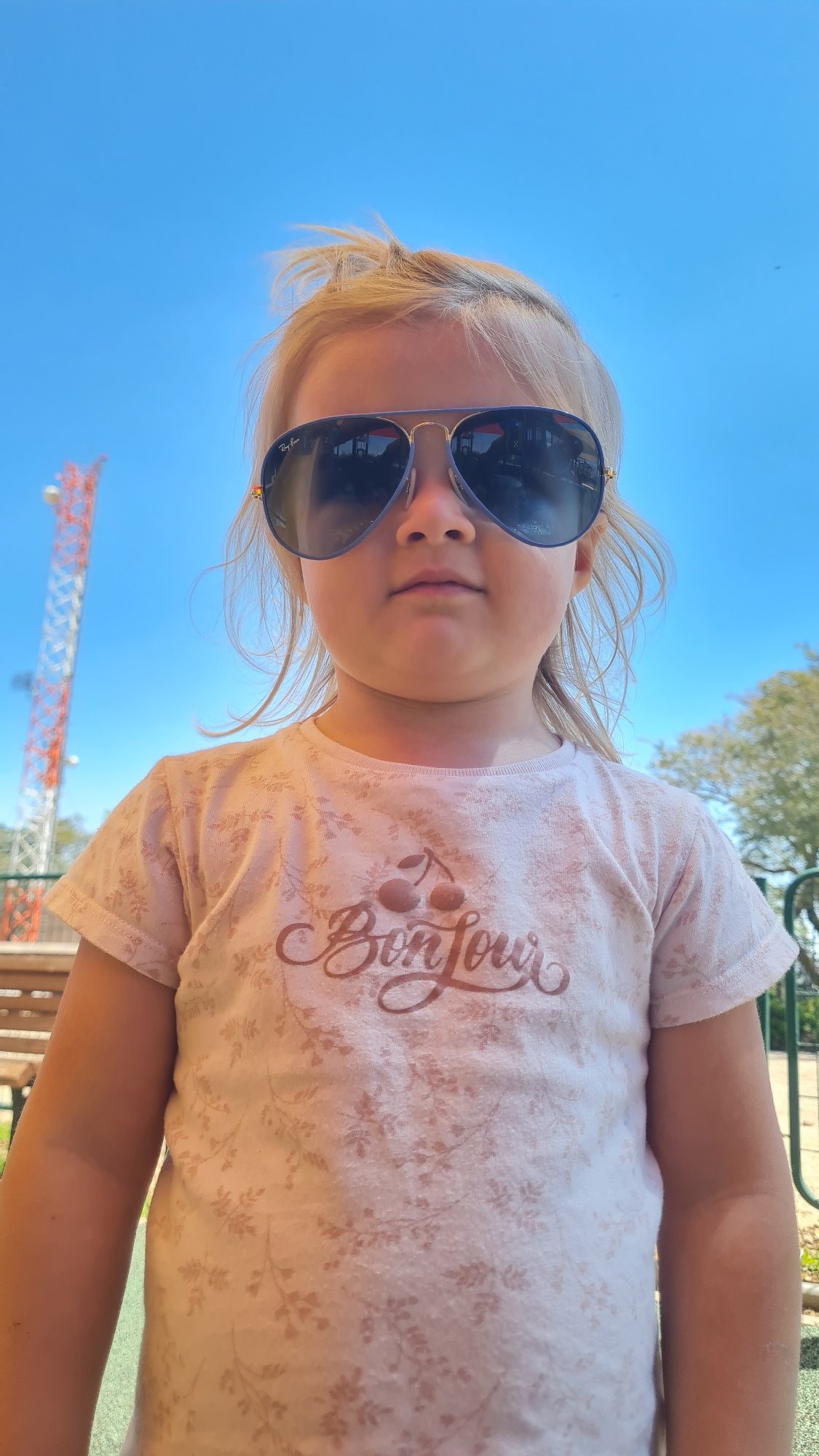 Playground moments captured by witnesses on April morning