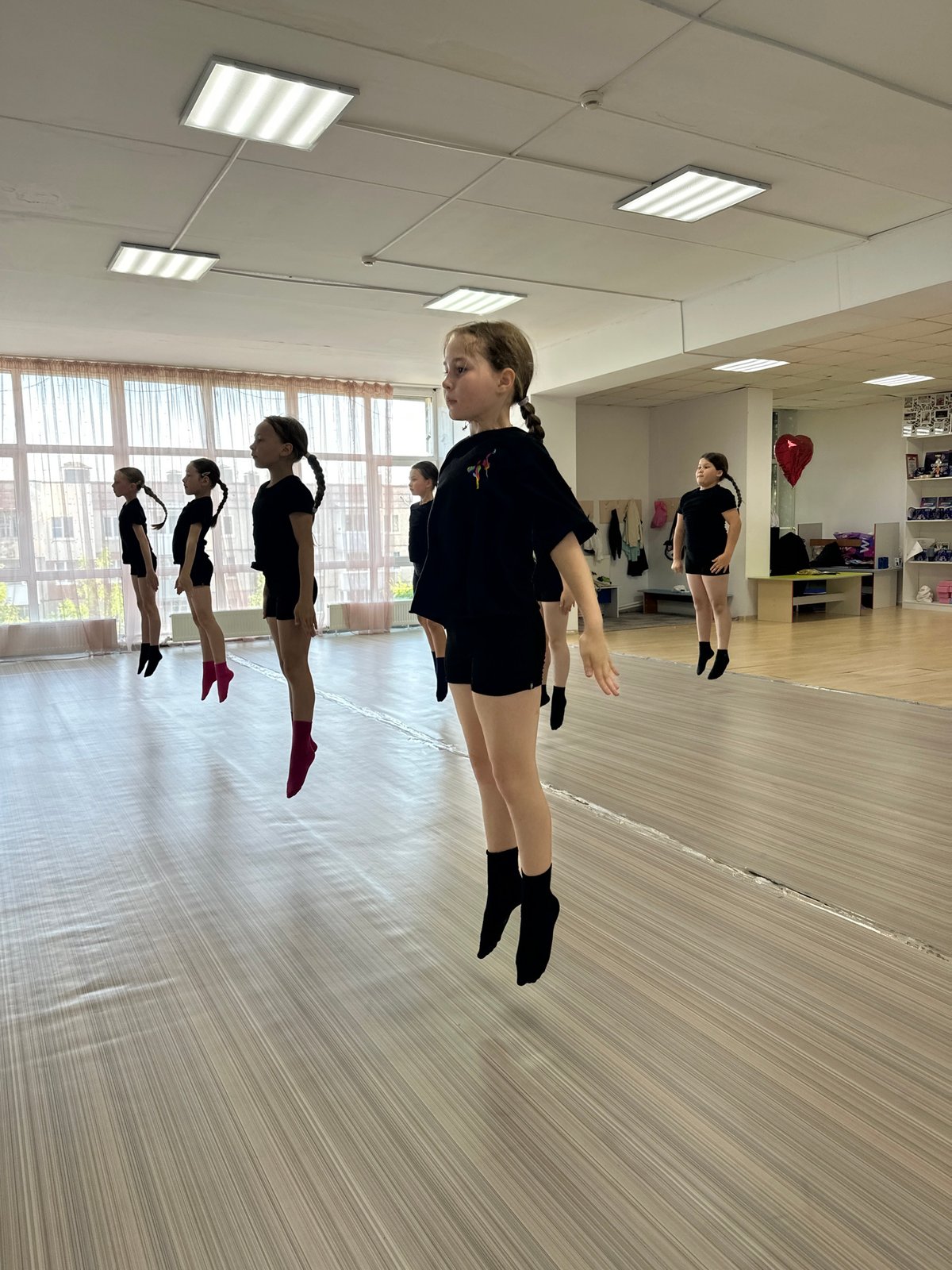 Dance class in session at Votkinsk studio