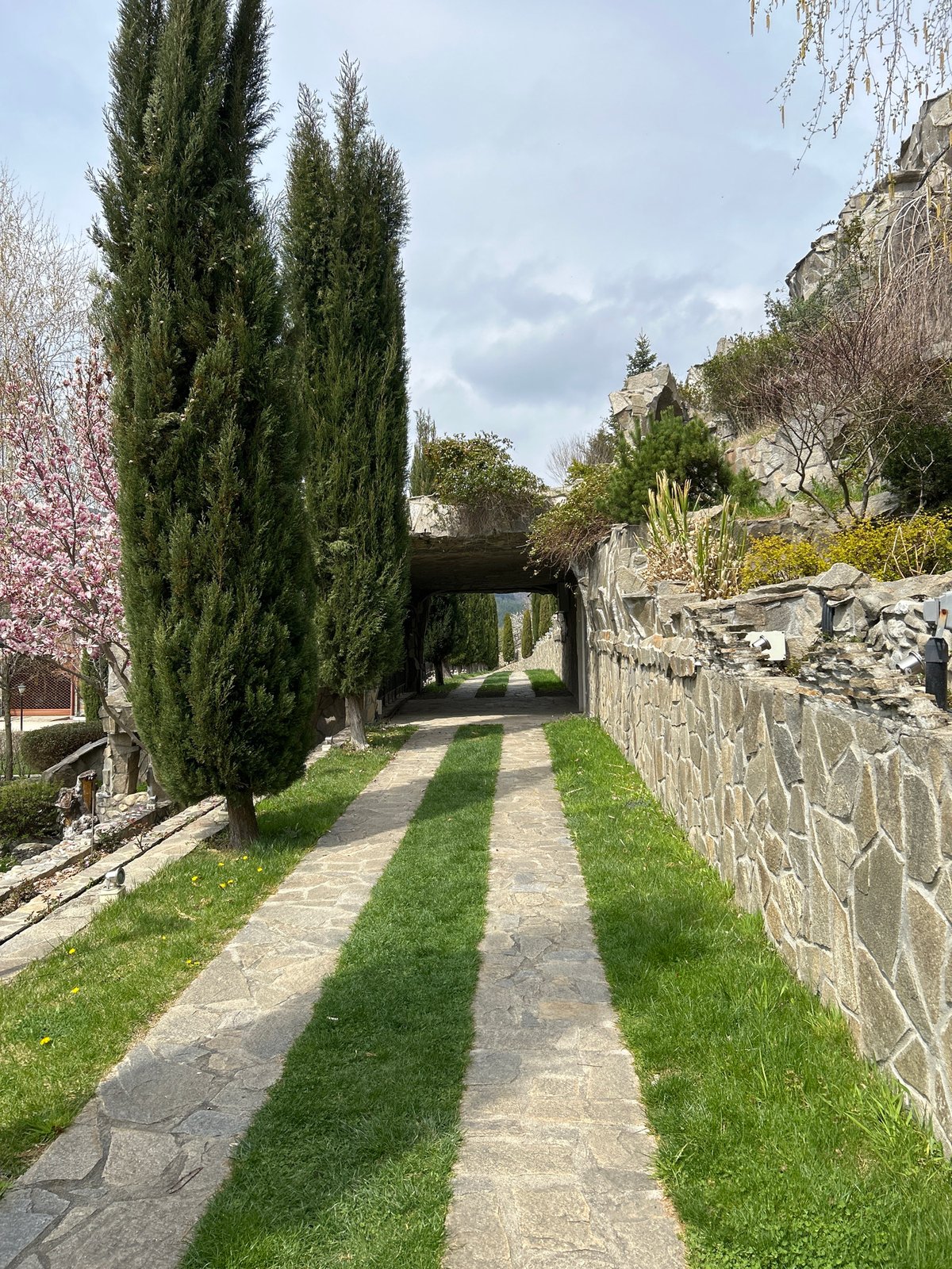 Tourist visits Ethnographic Complex Etar in Skobelevo, Bulgaria