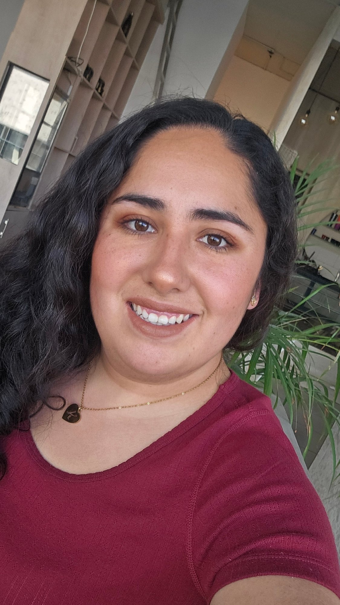 Woman documented in four moments across Puebla Thursday morning
