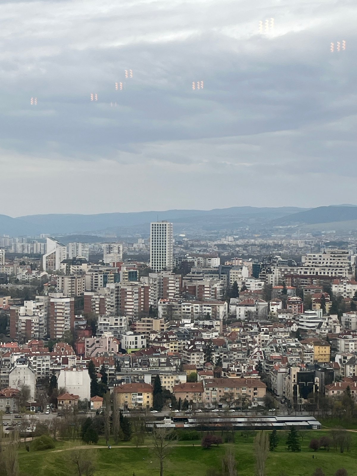 Sofia cityscape and underpass documented by witnesses