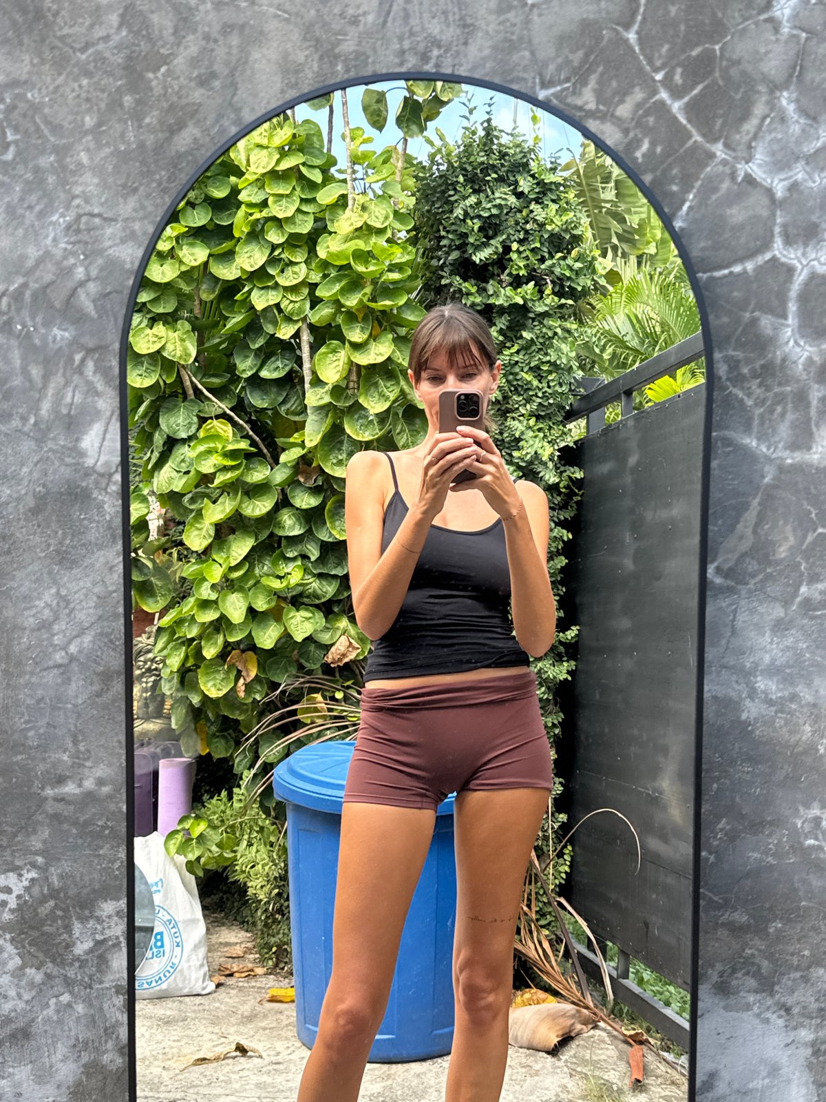 Mirror selfies and a bakery stop in North Kuta, Bali