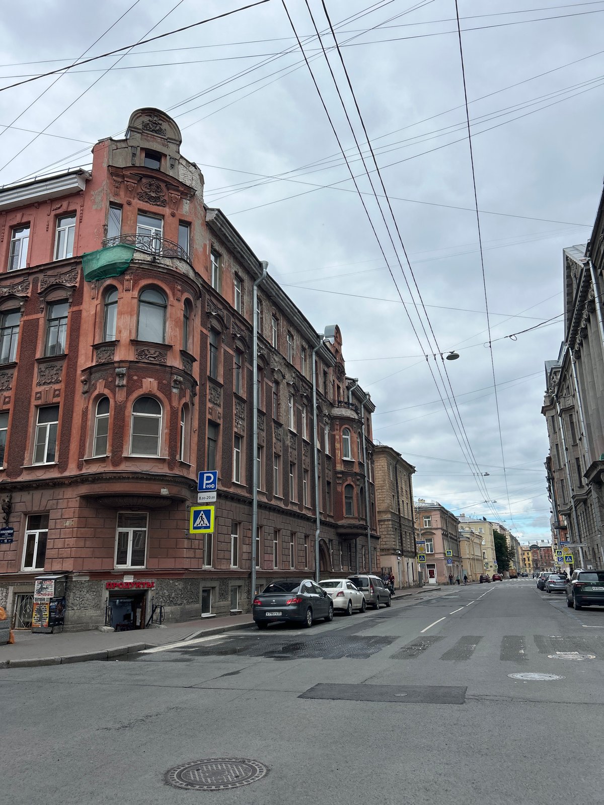 Walking St. Petersburg's ornate streets and a colorful indoor mall