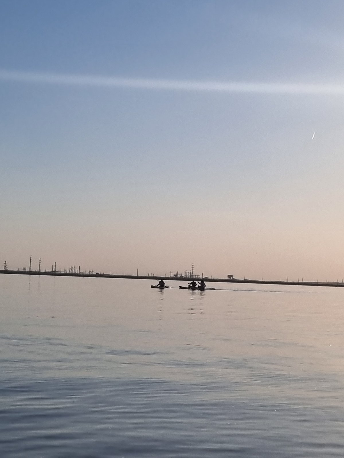 Watercraft journey captures Chaikovsky skyline from Kama River