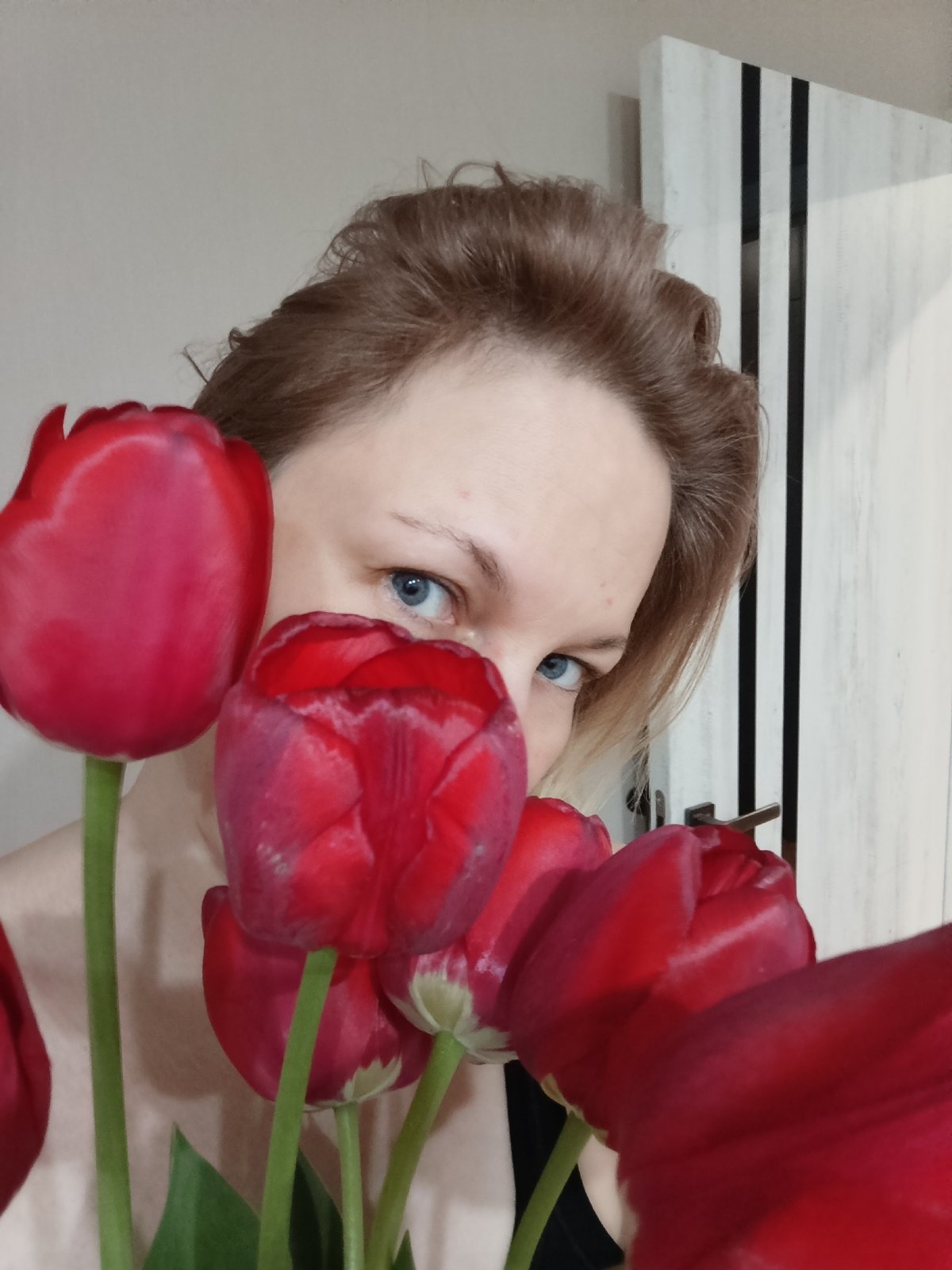 Domestic life documented in Марковский, Russia during spring evening