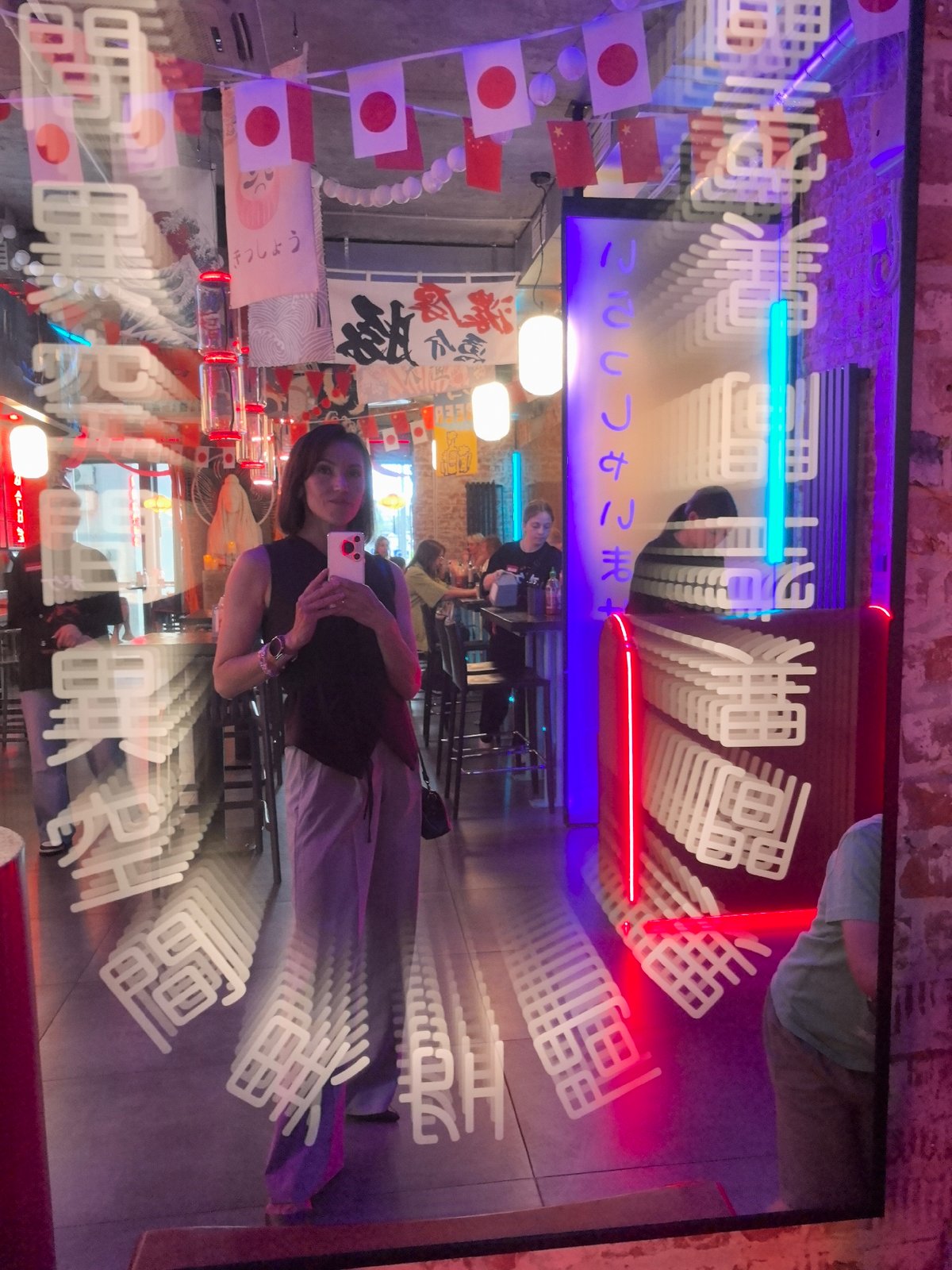 Japanese restaurant dining experience in Perm, Russia