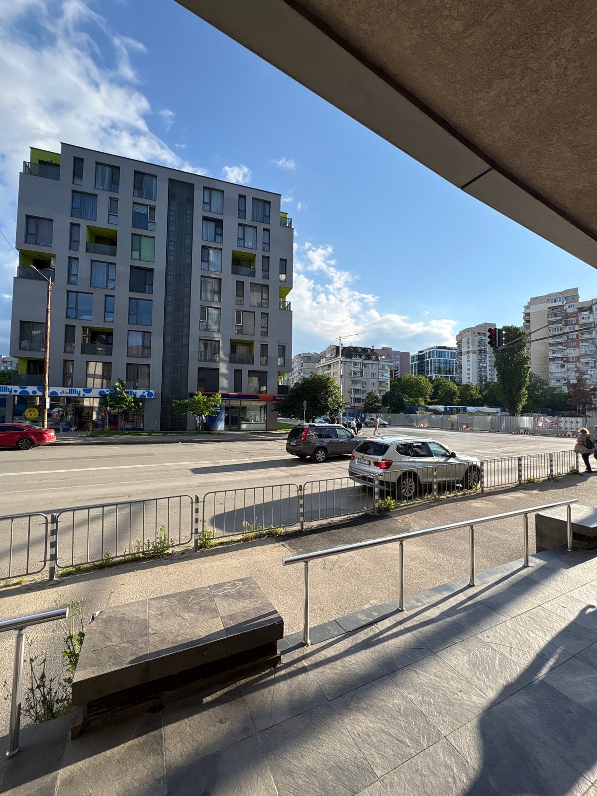 Urban street scene documented in Sofia, Bulgaria