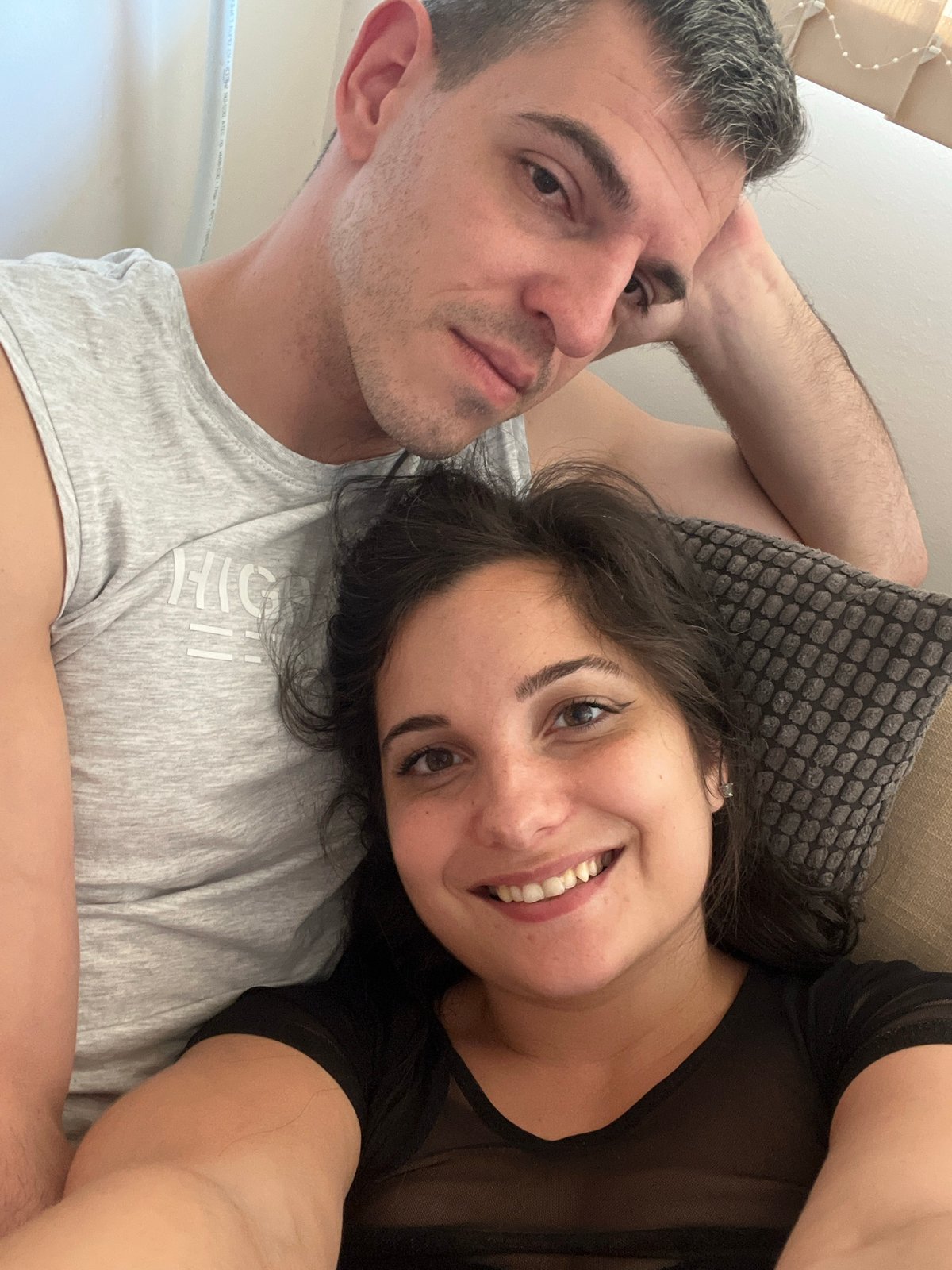 Lazy morning in Sofia: breakfast on the lap, selfie to match