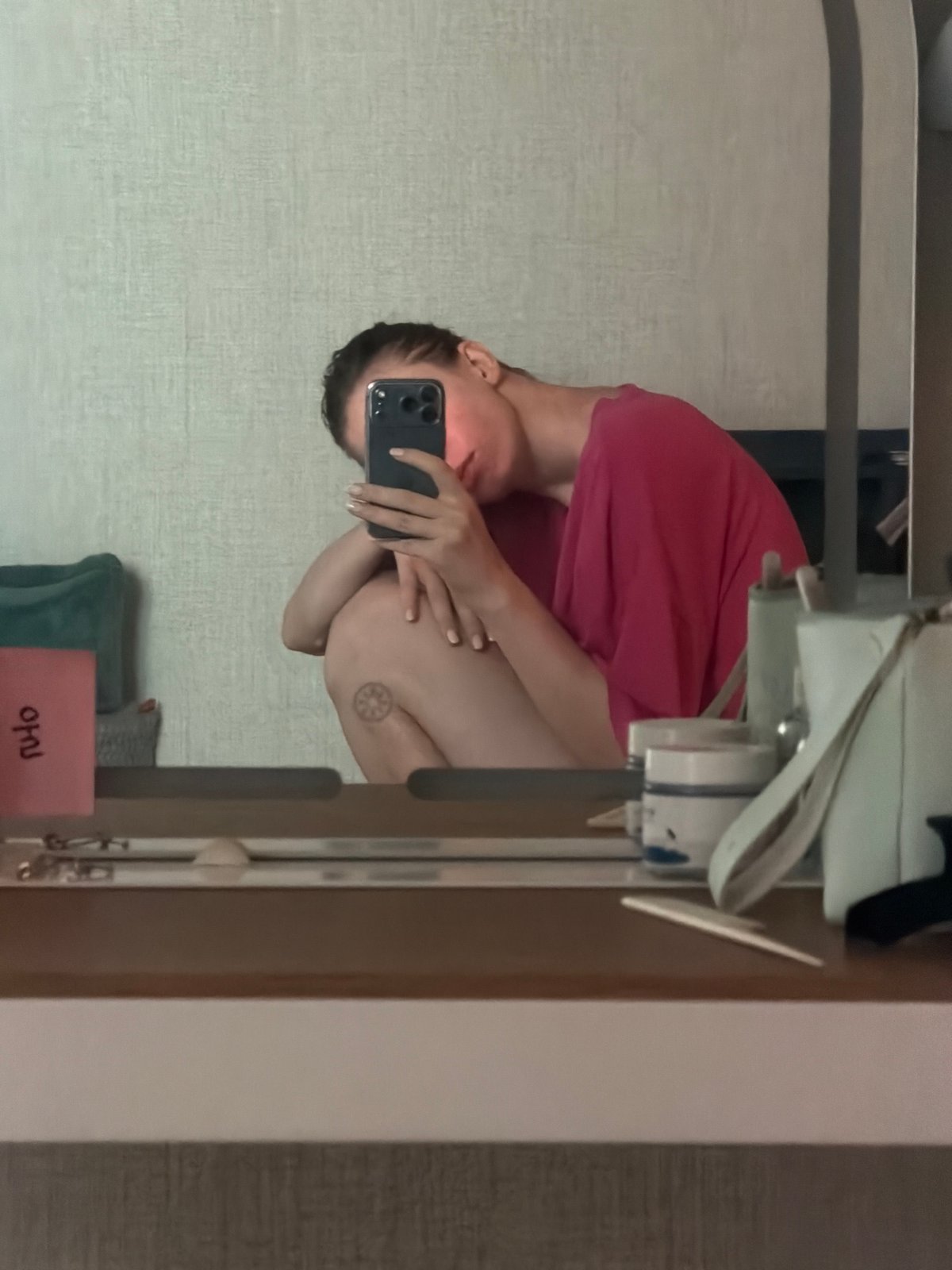 Casual bedroom selfie session in Dongducheon-si, South Korea