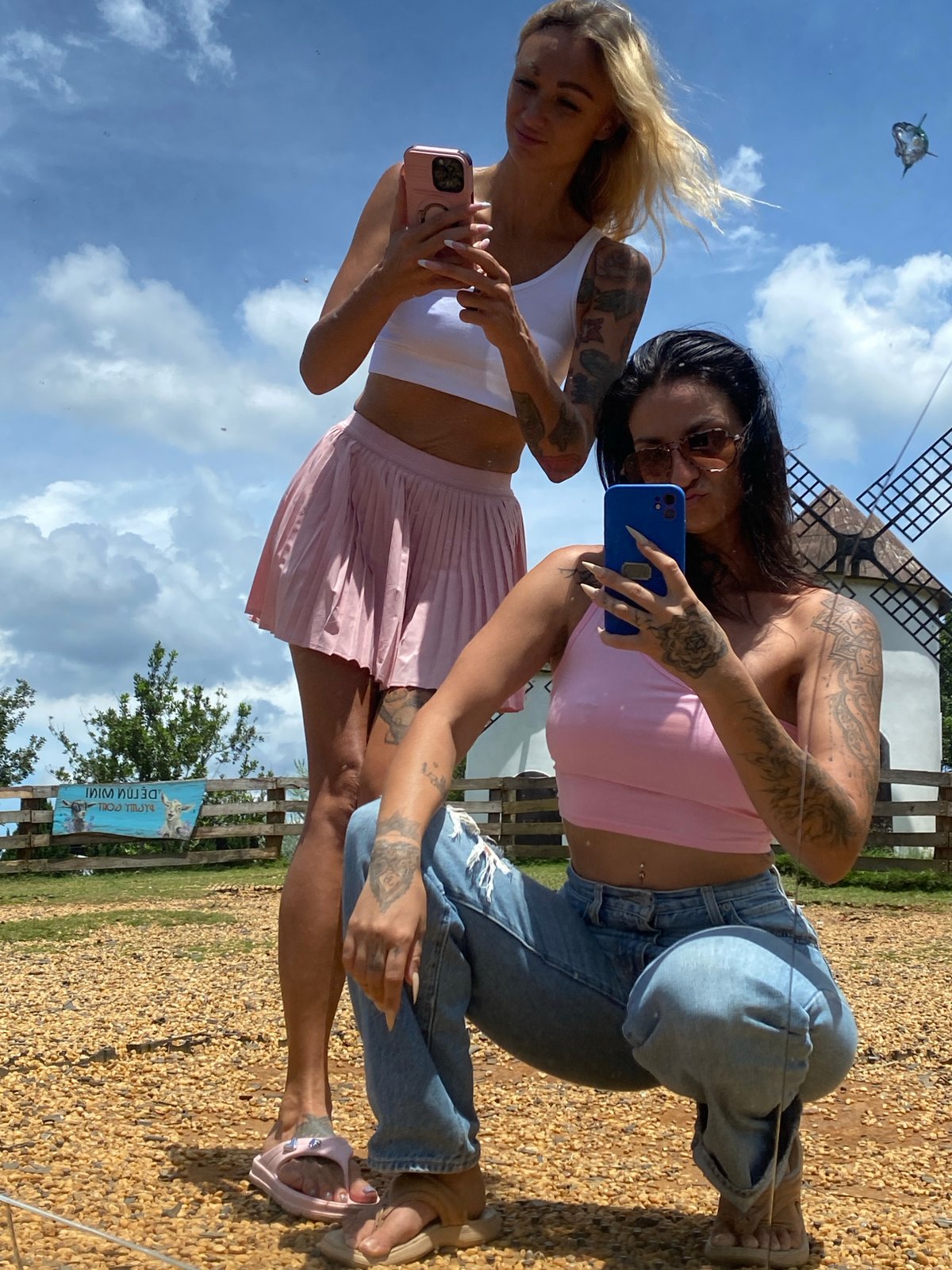 Mirror selfies and traditional costumes at a quirky Vietnam tourist spot