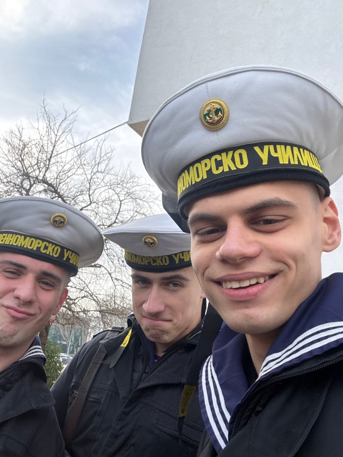 Bulgarian Naval Academy Cadets Spotted Around Varna