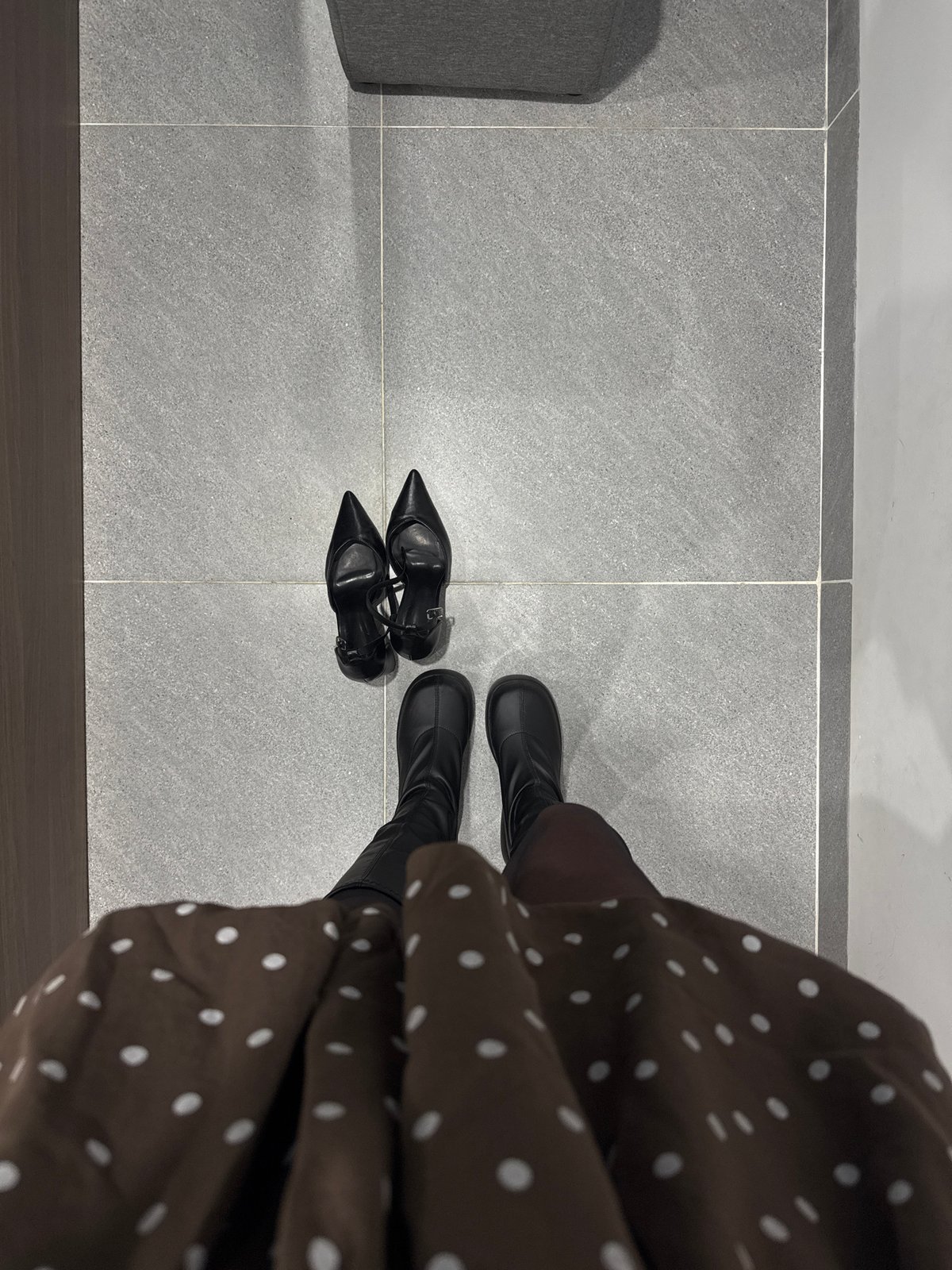 Candid moments in Nha Trang: a playful close-up and a shoe detail