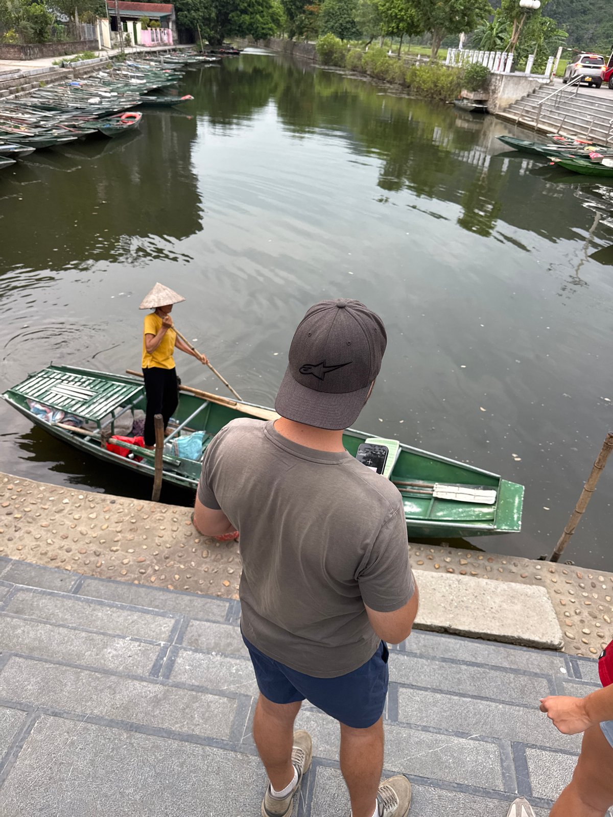 Tam Coc boat tour through Vietnam's limestone river landscape