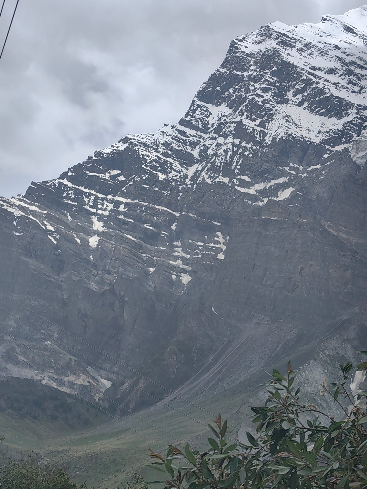 Exploring Gondhla Fort and the Lahaul Valley on a cloudy morning