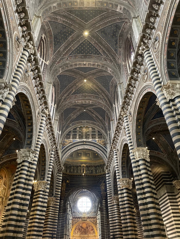 Tourist documents comprehensive four-hour walking tour of historic Siena
