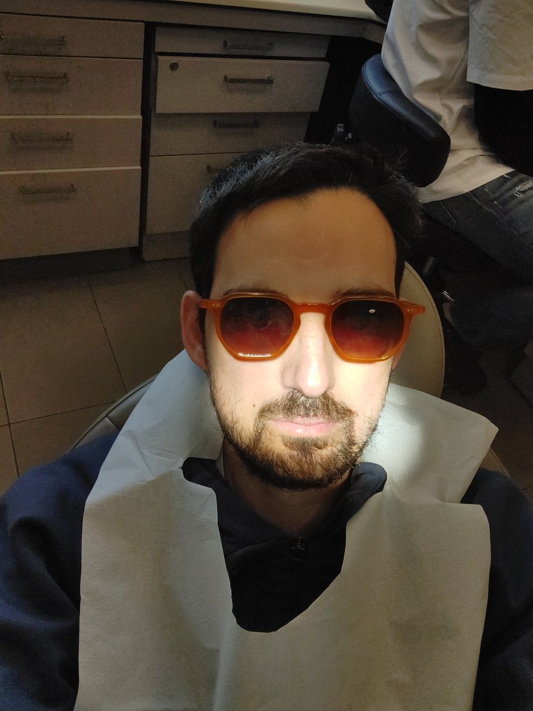 Man documents medical appointment with selfies in Tel Aviv