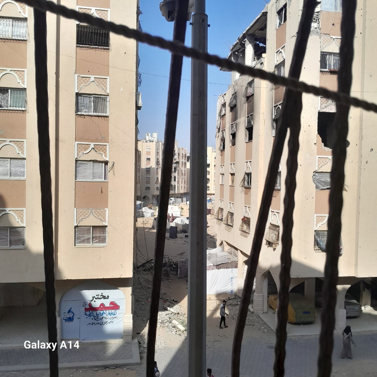 Extensive building damage documented across Khan Yunis streets