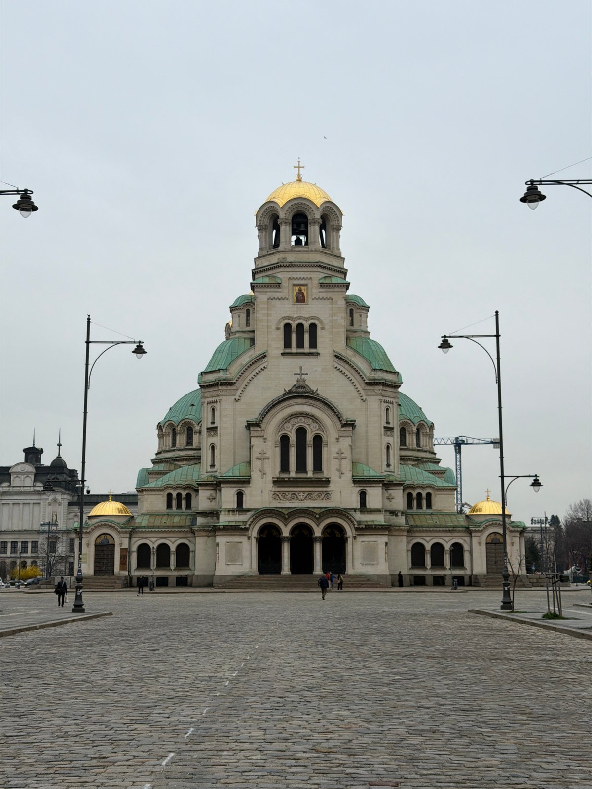 Alexander Nevsky Cathedral photographed in Sofia morning