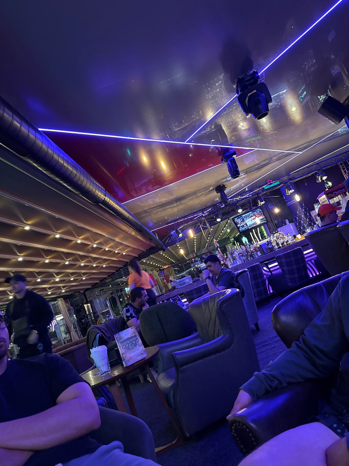Evening scenes captured at Varna bar and Sea Garden