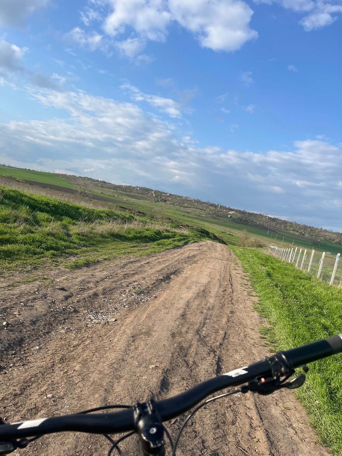 Rural dirt road documented near Dibich, Bulgaria countryside