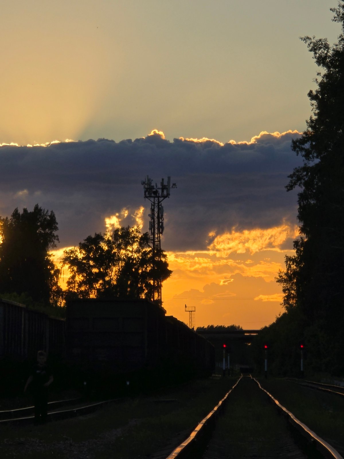 Evening golden hour memories captured across Chaikovsky, Russia